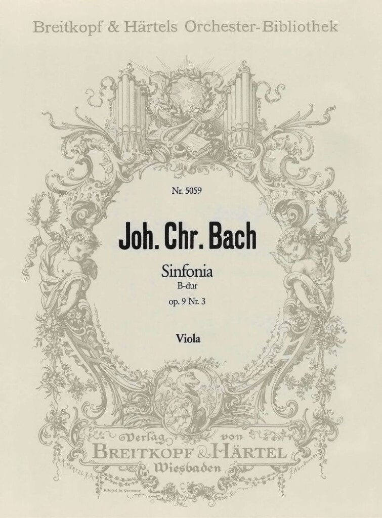 Sinfonia B-dur op. 9/3